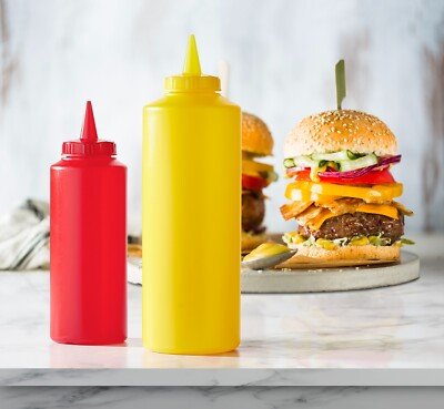 Squeeze Bottle Without Lid