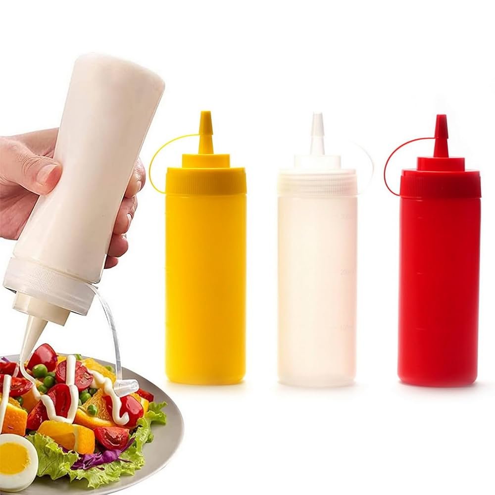 Squeeze Bottle with Lid